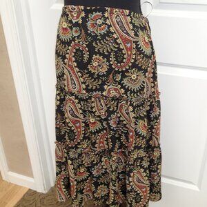 Sandra Darren Size 12 Multicolored Skirt